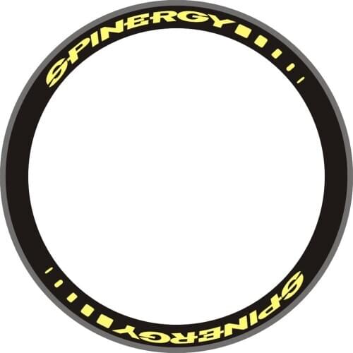 NEW Bike Rim Wheel Stickers Decals For Spinergy Road Bike Replacemant Safe Protector Waterproof Reflective 2 WHEELS 700C