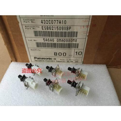 Original new 100% ESB621509XBP 2X3 self-locking press switch 6pin switch with bracket