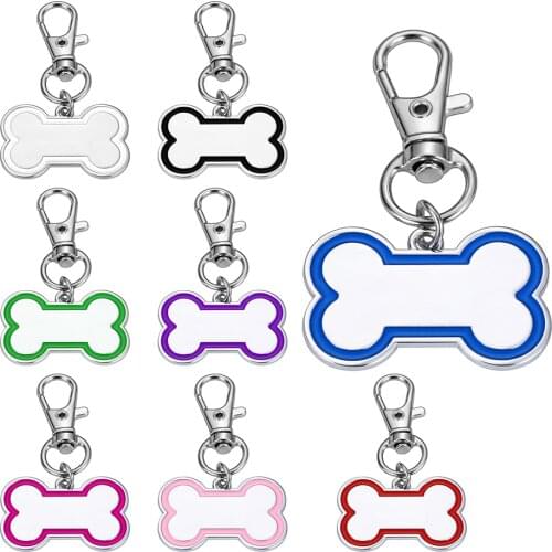 Personalized Anti-lost Dog Collars Dog Name ID Tags Gifts for Dog Lovers Pet Collar Tags for Dog Engraved Pet Tag New Puppy Tag
