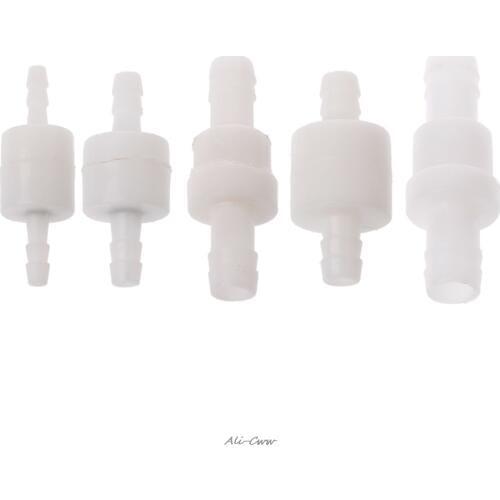 Plastic One-Way Non-Return Water Inline Fluids Check Valves for Fuel Gas Liquid