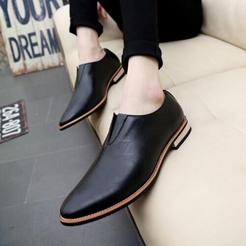 Knitting casuales leather genuine informales zapatos canvas for slipon de sapato slip sapatos Men fashion Fashion breathable on