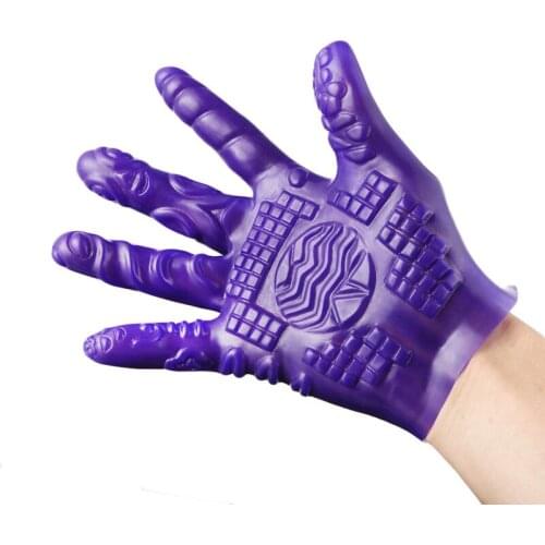 Adult Game Masturbation Vagina Massage Gloves sex game for couples Intimate goods Erotic Magic Palm Hand Masturbator Sex Glove