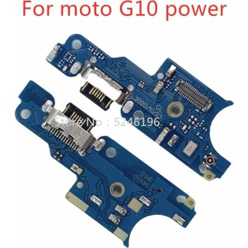 1pcs Applicable to For Motorola moto G10 power/G9 power USB Charging port charger base connector soft cable Replacement of parts