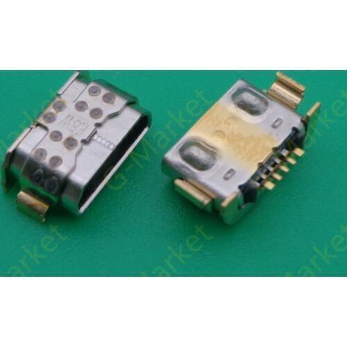 100pcs New For Huawei Y5-2017 y5 2017 MYA-L22 MYA-L23 Dock Connector Micro mini USB jack scoket Charger Charging Port