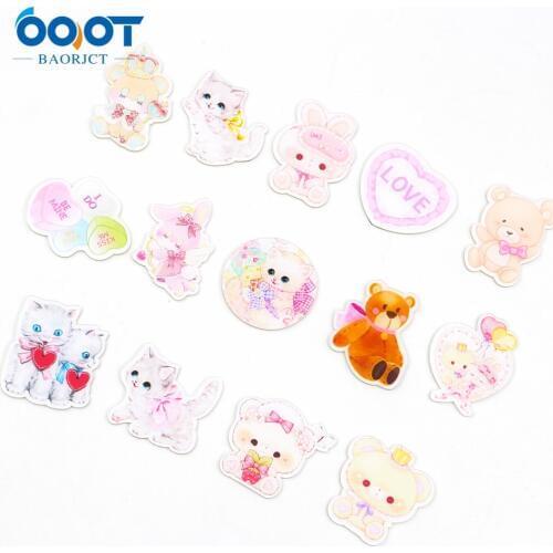 20401-9,5pcs/lot cartoon Acrylic Flat back Jewelry accessories materials, DIY handmade Childrens headdress decoration