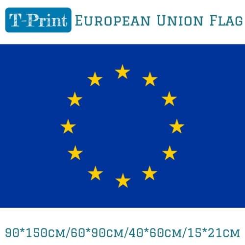 90*150cm/60*90cm/40*60cm/15*21cm 3x5FT European Union EU Flag