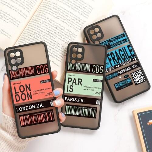 Realme 8 Pro Case For OPPO A52 A72 A92 A91 A93 A94 A95 A55 A54 A5S A5S A15 A12E A11 2020 Camera Protection Cover Matte Bumper