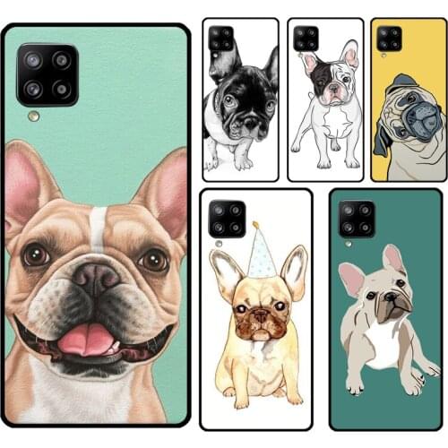 French Bulldog Dog Case For Samsung A71 A51 A21S A20e A70 A50 A40 A30 A20 A10 A12 A32 A42 A52 A72 A11 A31 A41