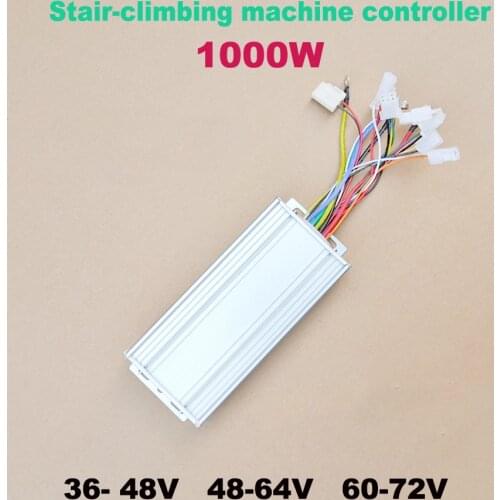 Electric Stair Climbing Car E-Bicyle Scooter Brushless Intelligent Dual Modes Controller 36V 48V 64V 1000W Power Sup