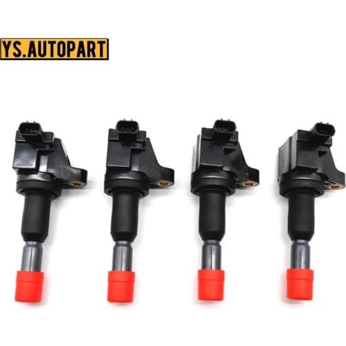 1/4PCS 30520-PWC-003 Car Ignition Coil For HONDA AIRWAVE FIT II JAZZ 1.3L 1.5L 2002-2008 30520-PWC-S01 30520-PWC-013 CM11-110