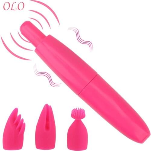 OLO Vagina Massager Vibrating Sticks Nipple Licking Breast Clitoris Stimulator Sex Toys for Women Sex Shop toys G-Spot Vibrator