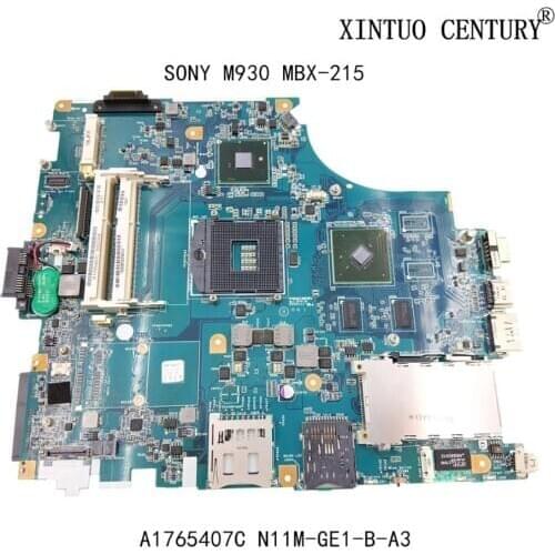 A1765407C For SONY M930 MBX-215 Laptop Motherboard 1P-009BJ00-8012 REV 1.2 GF310M With N11M-GE1-B-A3 DDR3 100% tested working