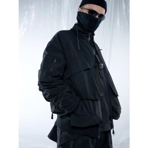 Reindee Lusion quick release MA1 jacket with fidlock magnetic buckle techwear streetwear