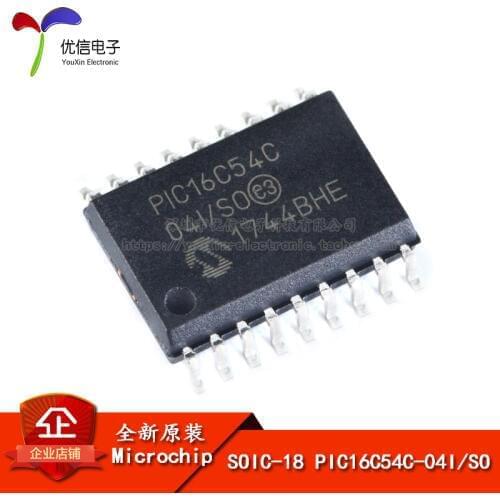 Original genuine patch PIC16C54C-04I/SO SOIC-18 microcontroller /8 bit chip