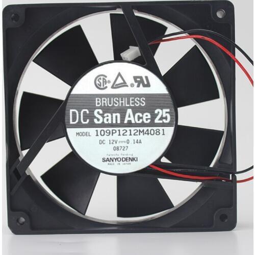 Original 109P1212M4081 12V 0.14A 12CM 12025 Cooling fan