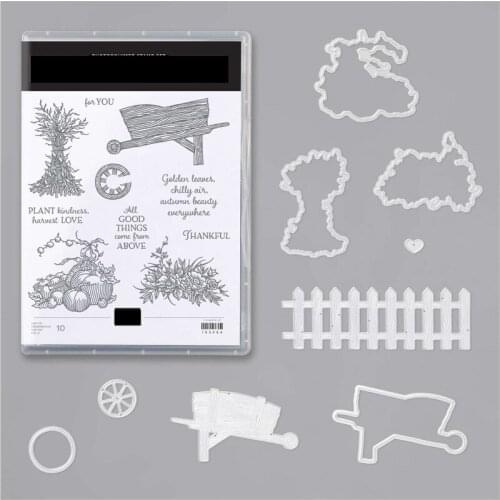 AUTUMN GOODNESS Metal Cutting Dies and Stamps For Stencils Scrapbooking Photo Album Card Paper Embossing Craft DIY Die Cut 2021