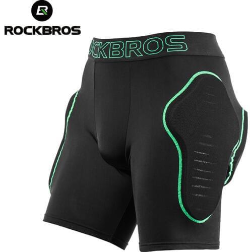 ROCKBROS Snowboard Padded Short Protection Breathable wicking Soft Sport Cycling Skiing SBR Shock Absorption Protection Shorts