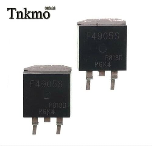 50PCS 100PCS IRF4905STRLPBF TO-263 IRF4905SPBF TO263 IRF4905S F4905S 4905 FET P-channel 55V 74A New and original