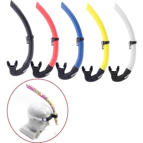 Training Breathing Tube Swimming Snorkel Diveing Front Snorkels Lap