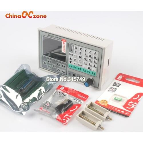 Offline CNC controller 50KHZ CNC 4 Axis Breakout Board Carving Control System Engraving Machine Control SMC4-4-16A16B