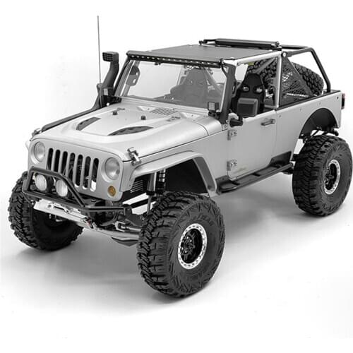 1 pair Metal TUBE Side Pedal Footplate for Capo JKMAX Gen.1 & Gen.2 RC Car Parts Accessories