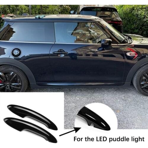 2PCS In Set Gloss Black Door Handle Cover Sticker Trim For MINI Cooper S JCW F56 F57 Auto Car-Styling Exterior Parts Accessories