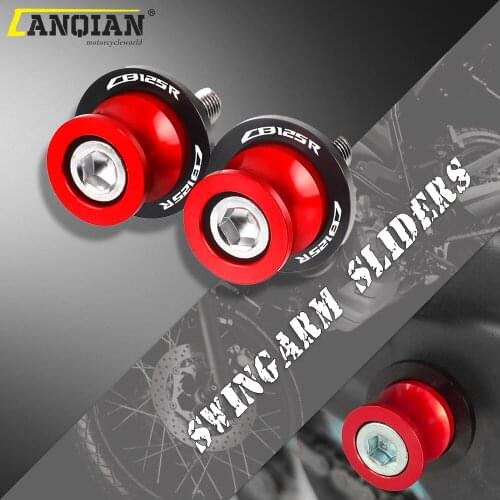 8MM Motorcycle Accessories Swingarm Spools Slider Stand Screw For Honda CB125R CB 125R CB 125 R 2011-2016 2017 2018 2019 2020