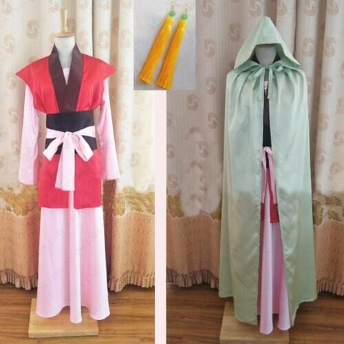 Anime Yona of the Dawn Ayuna Kimono Akatsuki no Yona Una Princess Cosplay Costume custom-made