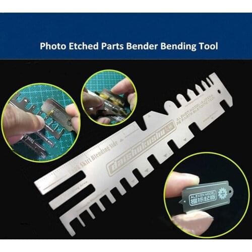 Dedicated Hand-pressing Vise Bending Pliers Model Modification Modification Etching Tool Knife Ruler Auxiliary Cutting Film P1J4