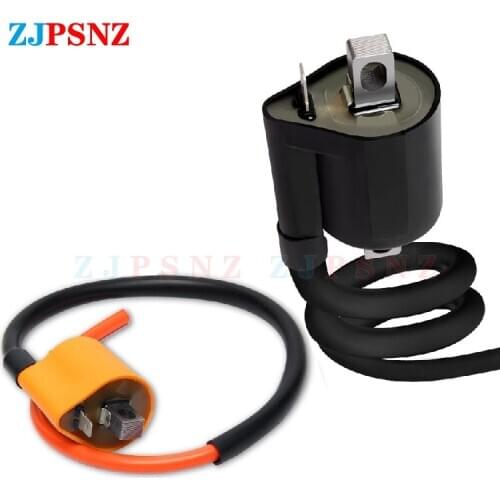 Motorcycle Ignition Coil High Pressure Coil for 50cc 125cc 150cc 200cc 250cc D8TC CG ZJ Engines Moped Scooter ATV Quad Motorcycl