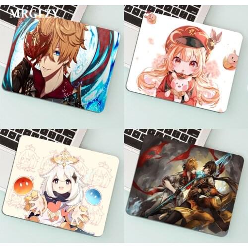 Genshin Impact MousePads Computer Laptop Anime Mat Top Selling Wholesale Gaming Pad Mouse Gamer Keyboard Carpet kawaii Keyboard