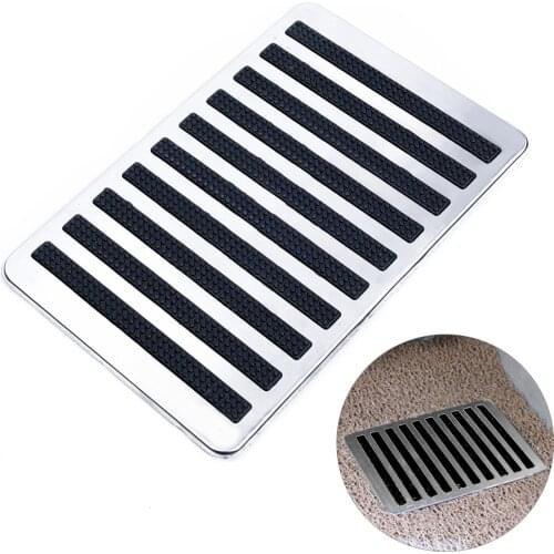 23.5X16cm Universall Auto Car Floor Carpet-Mat Patch Foot Heel Scuff Plate Pedal Pad Anti-skid Pad Interior Accessories