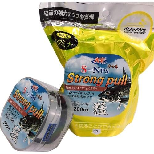 200m multi color extra strong nylon fluorocarbon fishing line high quality Japanese monofilament carp fishing wire pesca