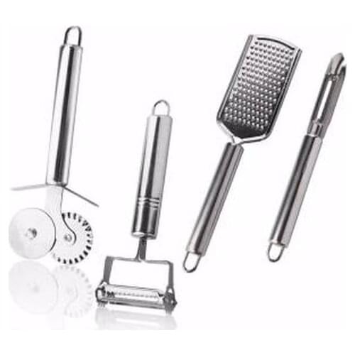 Stainless Steel Dough Roulette Julian Soycak Grater and Peeler Set Kitchen Practical Quality