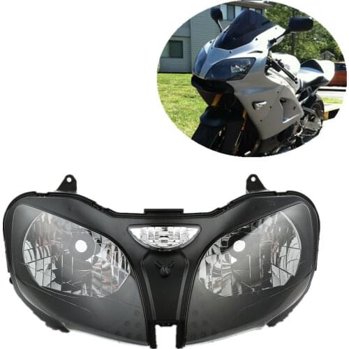 Motorcycle Headlight Head Lamp Assembly For Kawasaki ZX-9R 2000-2003 Ninja ZX-6R 2000-2002 ZZR600 2005-2008