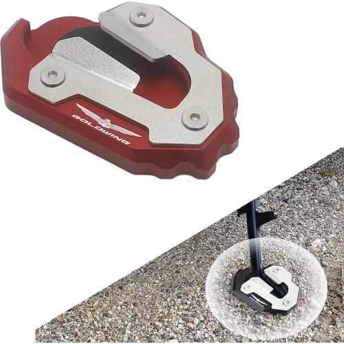 Foot Kickstand Side Stand Enlarger Plate Extension Pad Accessories For Honda Goldwing Gold wing 1800 Tour F6B GL1800 2018 2019 2