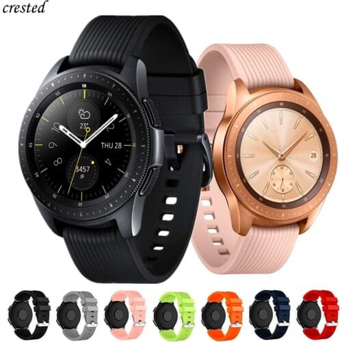 20mm watch strap for Galaxy watch 3 41mm/42mm/active 2 44MM 40MM/gear 2/Sport Silicone Bracelet Huawei GT-2-2e-Pro 42 mm band