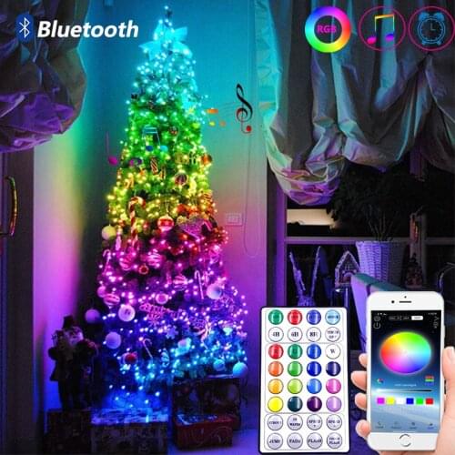 Rgb Led Strip 12V Led Lights for Room Bedroom TV Christmas Wedding Decoration USB Fairy Lights String Bluetooth Remote Control