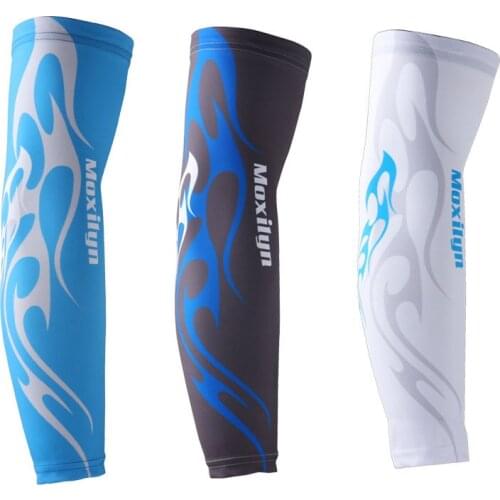 UV Sun Protection Arm Sleeves for Men & Women Sports Athletic Compression Cooling Arm Cover for Basketball, Running, Cycling