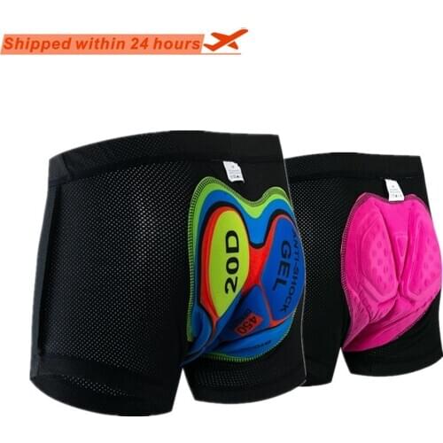Cycling shorts cycling sports underwear compression tights bicycle shorts gel underwear men and women MTB Shorts Riding Bike