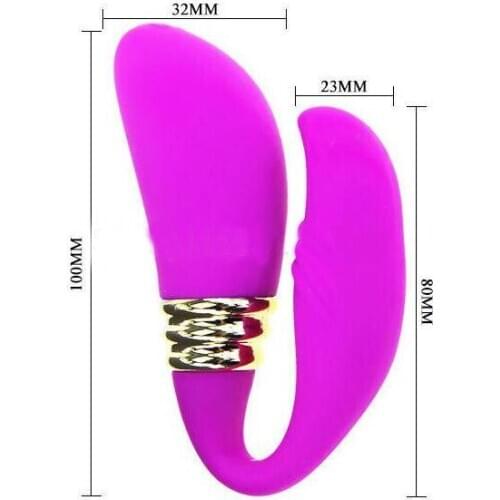 Waterproof Rechargeable 12 Speed Silicone Double Vibrators Vibe Clitoral Stimulator Sex Toys For Women Sex Product