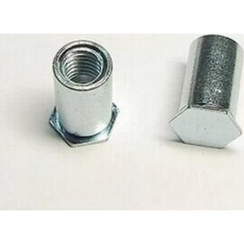 100PCS M2.5*7 MM Blind hole pressure riveting stud/rivet nut column/pressure riveting pieces Rivet Nut