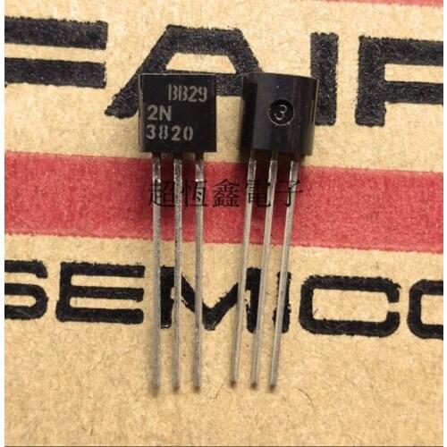 100pcs/lot 2N3820 TO-92 100% New Original