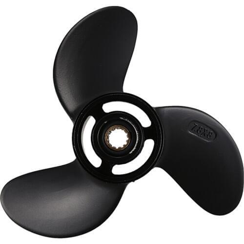 Aluminum Outboard Propeller 7.8X8 for Tohatsu Nissan Mercury 4-6Hp 3R1W64516-0