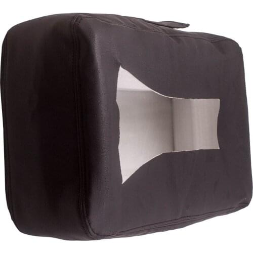 Black Console Armrest Jump Seat Cover for Chevy Suburban Tahoe GMC LT LS LTZ Z71