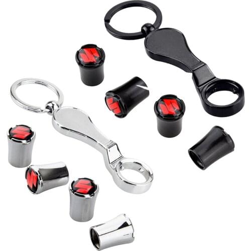 4Pcs Car Tire Valve Caps Tyre Valve Stems Cover for Suzuki Grand Vitara Swift Sport SX4 S Cross Jimny Samurai Alto Liana Ignis