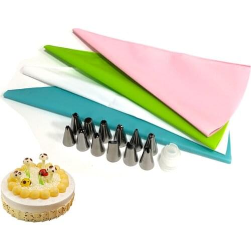 Stainless Steel Icing Piping Cake Nozzles High Quality Cake DIY Flower Decorating Mouth Kitchen Pastry Tips Baking Tools