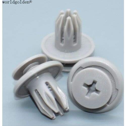 Worldgolden 100pcs fasteners for Honda Acura#91503-SP0-003(91503SP0003),Subaru57728AC060,Honda#91503-SPO-003 BMW 07130702966