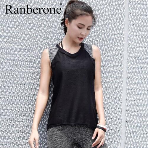 Newly Fashion Sexy Women Yoga Vest T-shirt Sleeveless Fitness Yoga Shirts Quick Dry Athletic Running Sports Vest Workout T Shirt