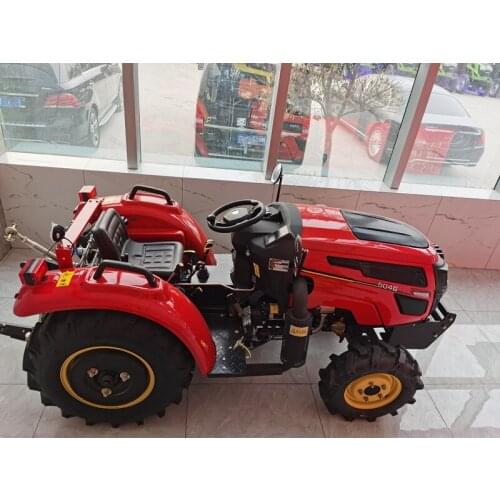 Mini Tractor Hydraulic Machine Orchard Greenhouse Agricultural Equipment